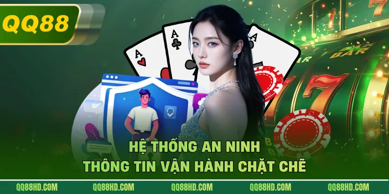 Hệ thống an ninh thông tin vận hành chặt chẽ